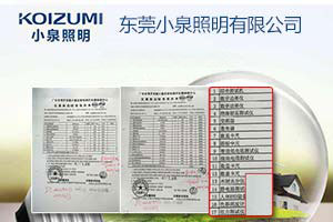 是什么让东莞小泉照明有限公司选择了华中计量？